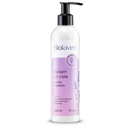 Balsam do Ciała Nawilżająco - Wygładzający 300 ml - Biolaven