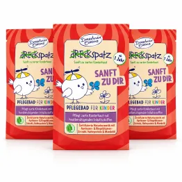 3 x Sól do Kąpieli Dla Dzieci Czuła Kąpiel z Morelą 60 g - Dresdner Essenz
