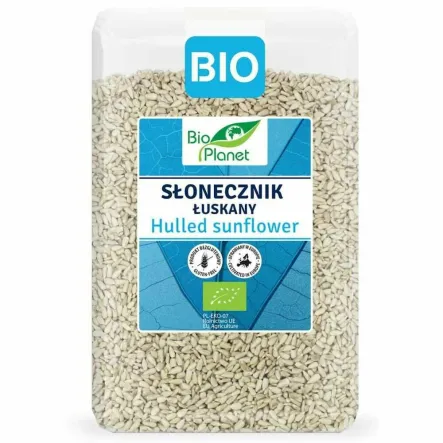 Słonecznik Łuskany Bezglutenowy Bio 1,5 kg - Bio Planet