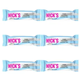6 x Baton Proteinowy z Kremem Czekoladowym w Mlecznej Czekoladzie 50 g - Nicks