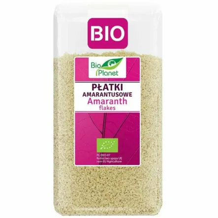 Płatki Amarantusowe Bio 600 g - Bio Planet