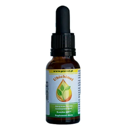 Ubichinol (Aktywna forma Koenzymu Q10) 20 ml - Proved