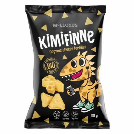 Chrupki Kukurydziane Nachos o Smaku Serowym Bezglutenowe 30 g McLloyd's