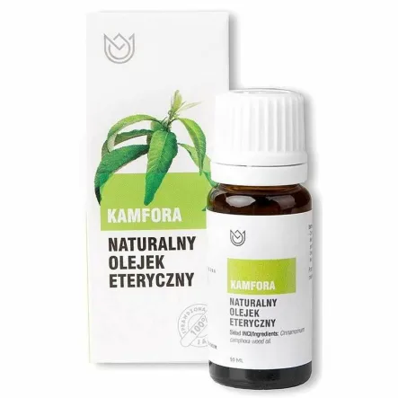 Naturalny Olejek Eteryczny Kamfora 10 ml - Naturalne Aromaty (data: 18.11.2026)