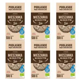 6 x Mieszanka na Chleb Żytni BIO 500 g - BioLife
