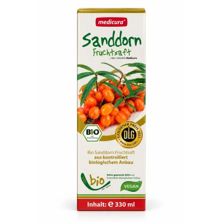 Sok z Rokitnika Bio 330 ml - Medicura