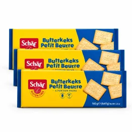 3 x Petit Beurre Herbatniki Bezglutenowe 165 g - Schar
