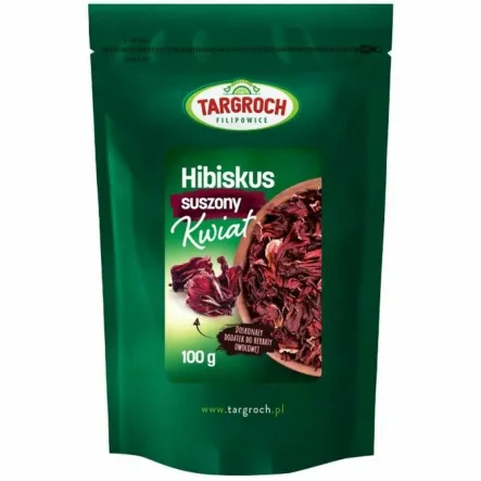 Hibiskus Kwiat Suszony 100 g - Targroch