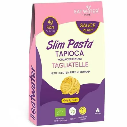 Makaron z Tapioki i Konjac Tagliatelle Bezglutenowy Bio 200 g - SLIM PASTA
