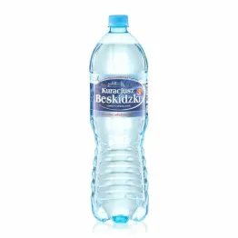 Woda Źródlana Naturalnie Alkaliczna ph 7,7 Niegazowana 1,5 l - Kuracjusz Beskidzki (30.09.2026) BEZ KAUCJI
