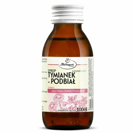 Syrop TYMIANEK - PODBIAŁ 100 ml - Herbapol Kraków