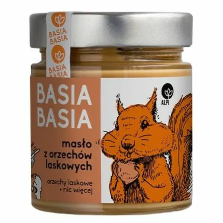 Krem z Orzechów Laskowych 210 g - Basia Basia