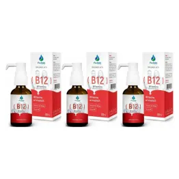 3 x Witamina B12 Krople 30 ml - Avitale