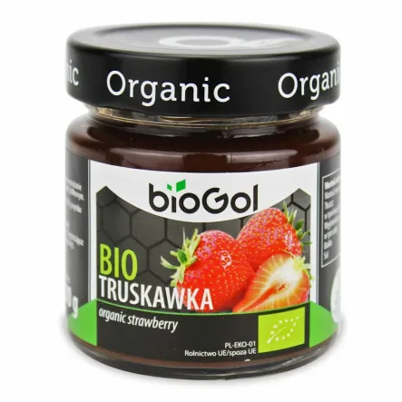 Mus Truskawka Bio 200 g - Biogol