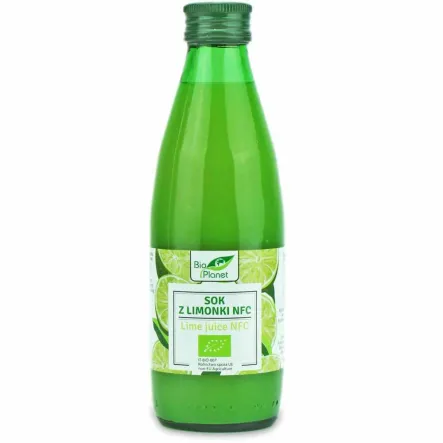 Sok z Limonki Tłoczony NFC Bio 250 ml - Bio Planet