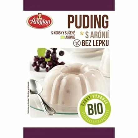 Budyń Z Aronią Bezglutenowy Bio 40 G - Amylon