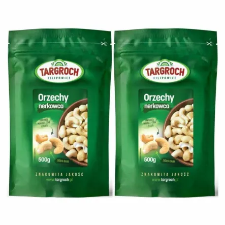 Zestaw 2 x Orzechy Nerkowca 500 g - Targroch