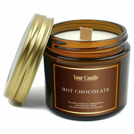 Świeca Sojowa Zapachowa Hot Chocolate 120 ml - Your Candle