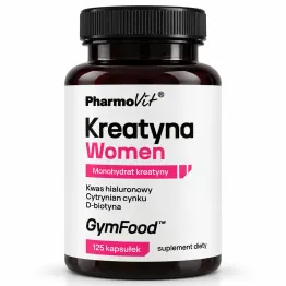 Kreatyna Women Monohydrat Kreatyny 125 Kapsułek – Pharmovit GymFood