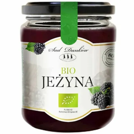 Jeżyna Bez Dodatku Cukru Bio 260 g - Sad Danków