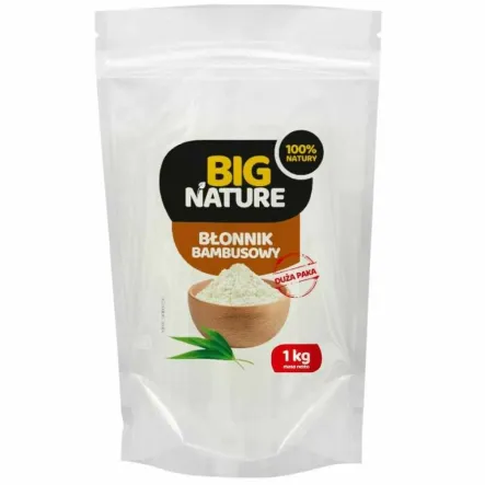 Błonnik Bambusowy do Diety Ketogenicznej 1 kg - Big Nature
