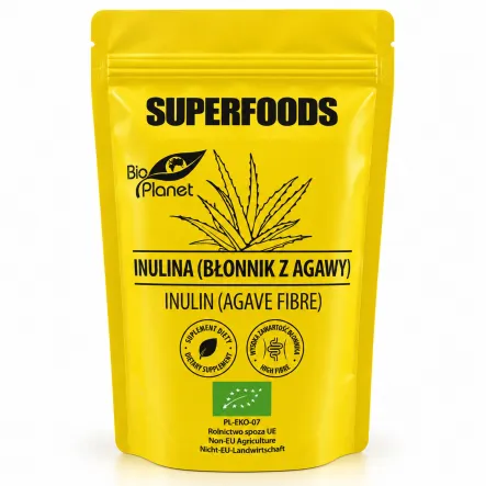 Inulina Błonnik z Agawy BIO 250 g - Bio Planet