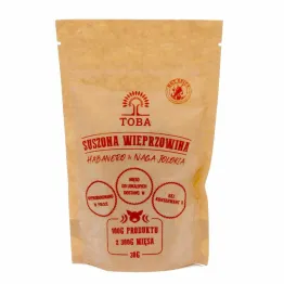 Suszona Wieprzowina Habanero & Naga Jolokia 30 g - TOBA
