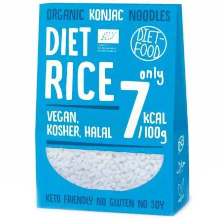 Makaron Konjac Diet Rice BIO 300 g - Diet Food