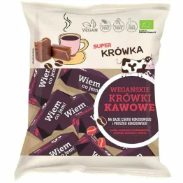 Krówki Wegańskie Kawowe  BIO 150 g - Super Krówka