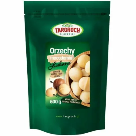 Orzechy Macadamia 500 g - Targroch