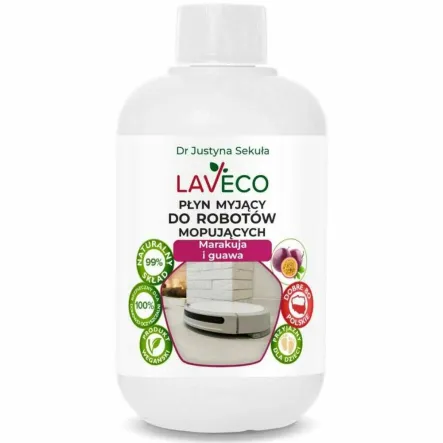 Płyn Myjący do Robotów Mopujących Marakuja i Guawa 0,5 l - Laveco