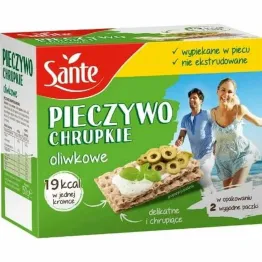 Pieczywo Chrupkie Oliwkowe 150 g - Sante