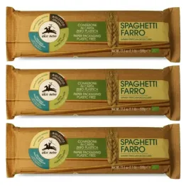3 x Makaron Spaghetti z Płaskurki Bio 500 g - Alce Nero