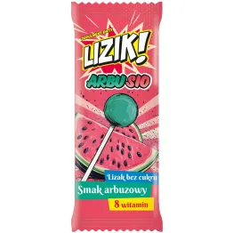 Lizak z Witaminami o Smaku Arbuzowym ARBUSIO 8 g - LIZIK!