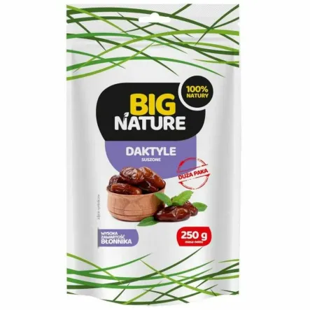 Daktyle Suszone Bez Pestek 250 g - Big Nature