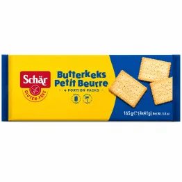 Petit Beurre Herbatniki Bezglutenowe 165 g - Schar