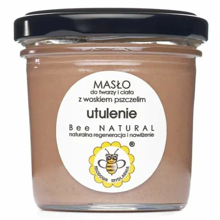 Masło do Twarzy i Ciała UTULENIE 65 g - Miodowa Mydlarnia