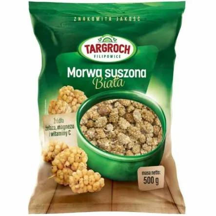 Morwa Biała Suszona 500 g - Targroch