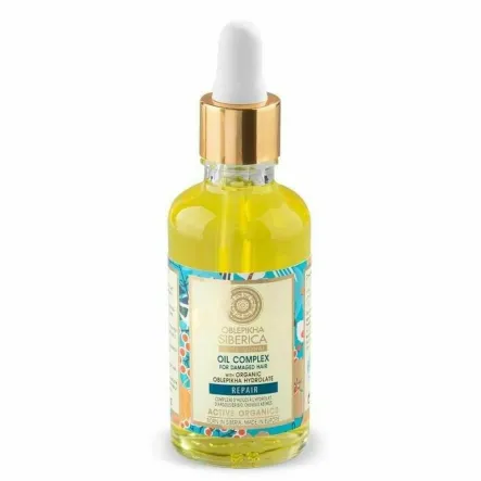 Olejek Regenerujący Rokitnikowy do Włosów Zniszczonych 50 ml - Natura Siberica