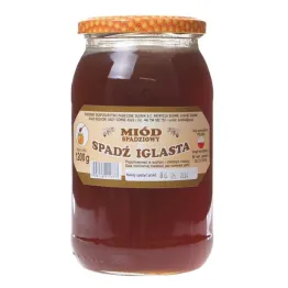 Miód Spadziowy 1,2 kg Pasieka Sudnik