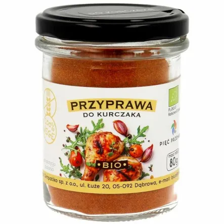 Przyprawa do Kurczaka BIO 80 g - Pięć Przemian