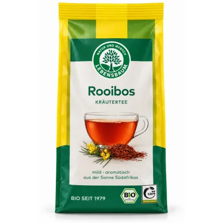 Herbatka Rooibos Liściasta BIO 100 g - Lebensbaum