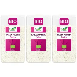 3 x Kasza Manna Farina Bio 500 g - Bio Planet