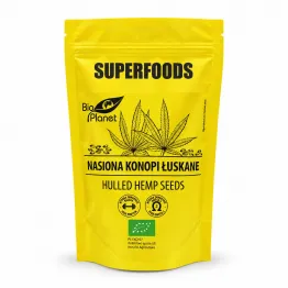 Nasiona Konopi Łuskane Bio 200 g - Bio Planet