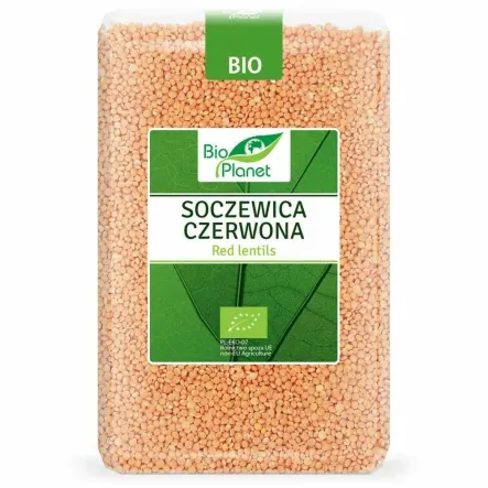 Soczewica Czerwona Bio 2 kg - Bio Planet