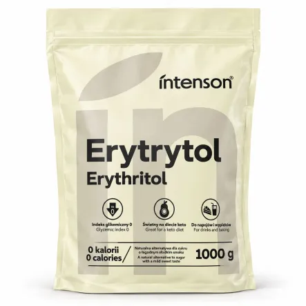 Erytrytol Słodzik Stołowy 1 kg - Intenson