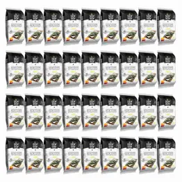 36 x Chipsy Nori Prażone Glony Przekąska Classic 4,5 g - Sen Soy