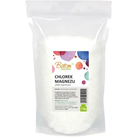 Płatki Kąpielowe Chlorek Magnezu 1 kg - Batom 