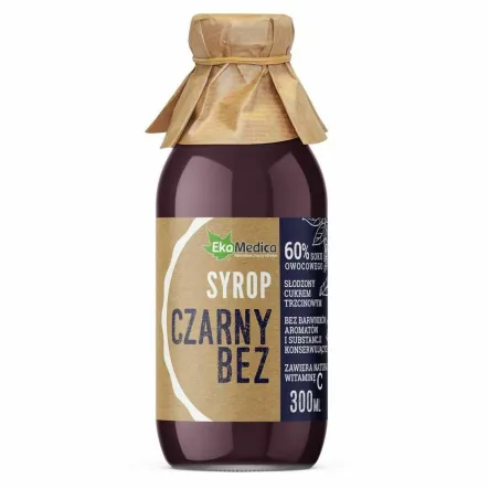Syrop Czarny Bez 300 ml - Ekamedica