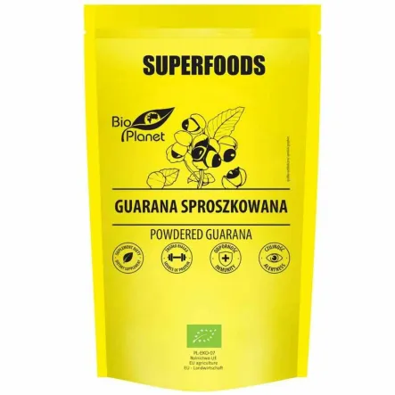 Guarana Sproszkowana Bio 150 g - Bio Planet